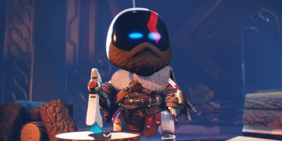 Astro Bot Kratos, God of War Ragnarok