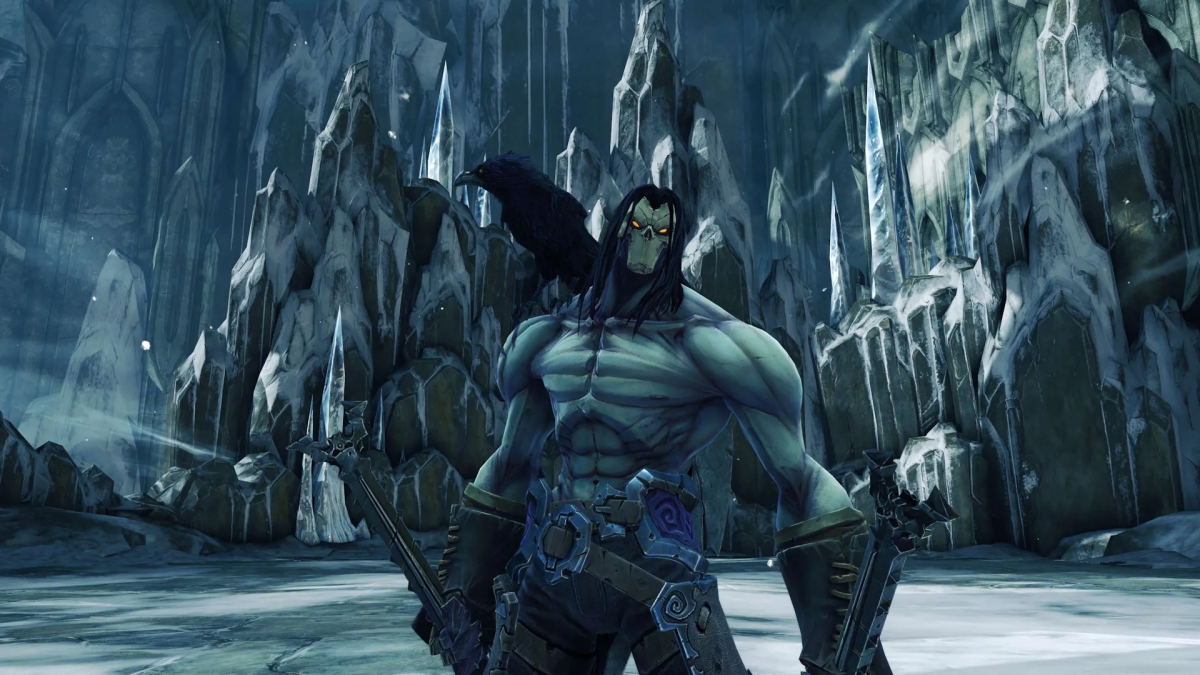 A screenshot of the upcoming PS5 and Xbox Series remaster of Darksiders 2: Deathinitive Edition