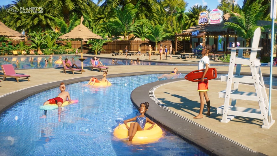 Planet Coaster 2 lazy river