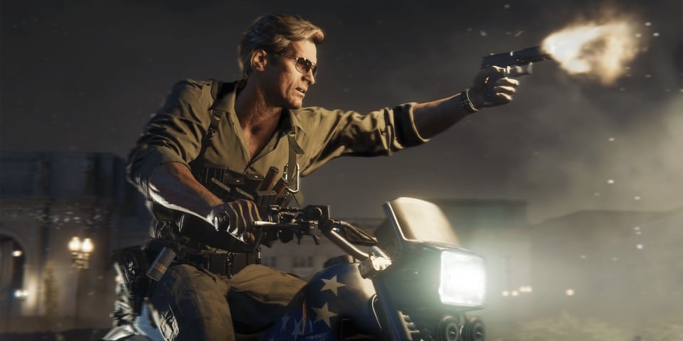 Call of Duty: Black Ops 6 Campaign – Adler on motorbike