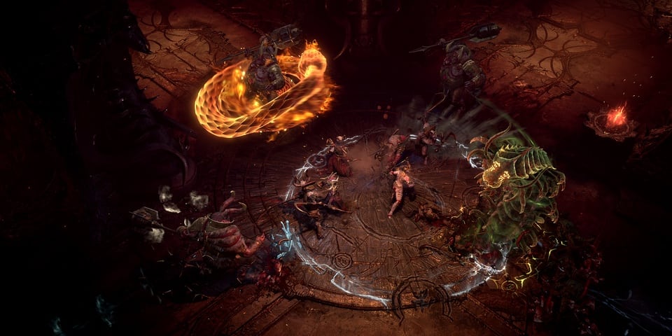 Diablo 4 raid combat