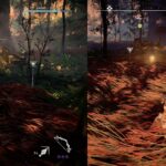 Horizon Zero Dawn Remastered Comparison jungle lighting