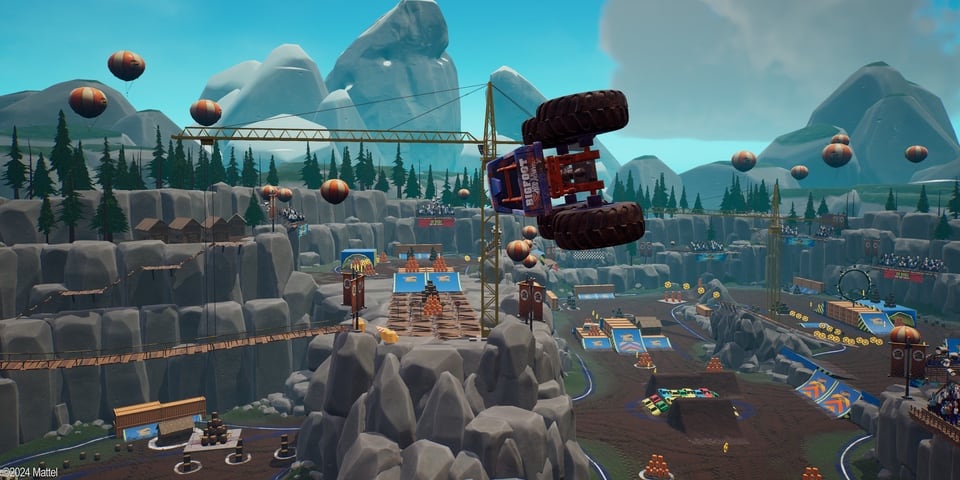 Hot Wheels Monster Trucks – getting some major airtime