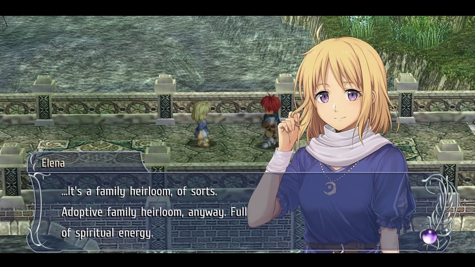 Ys Memoire: Oath of Felghana dialogue (refined visuals)