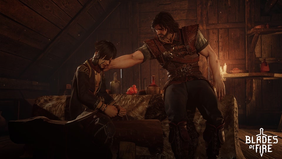 Blades of Fire Aran and Adso