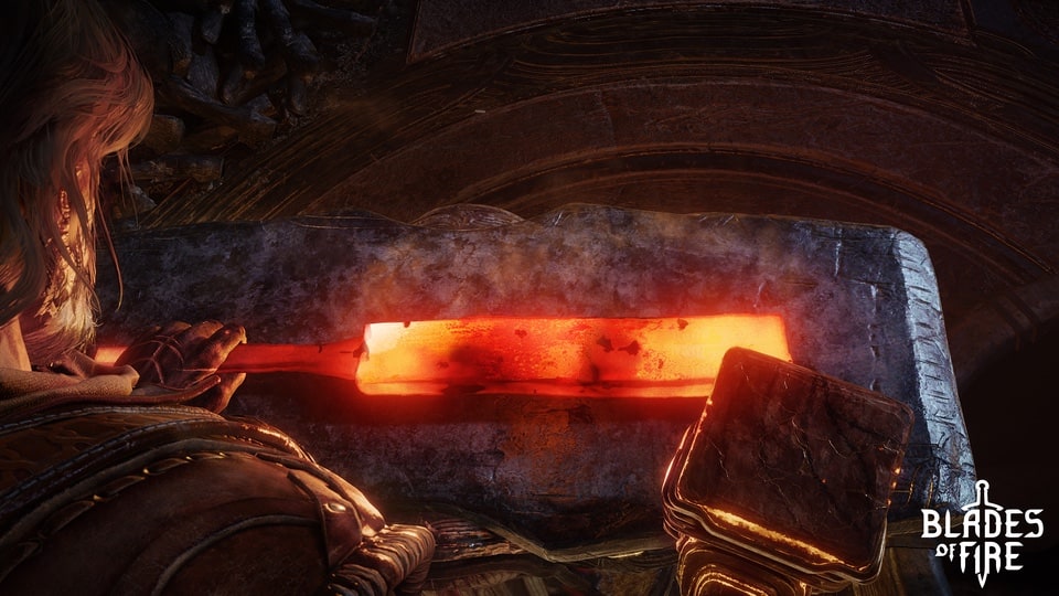 Blades of Fire forging
