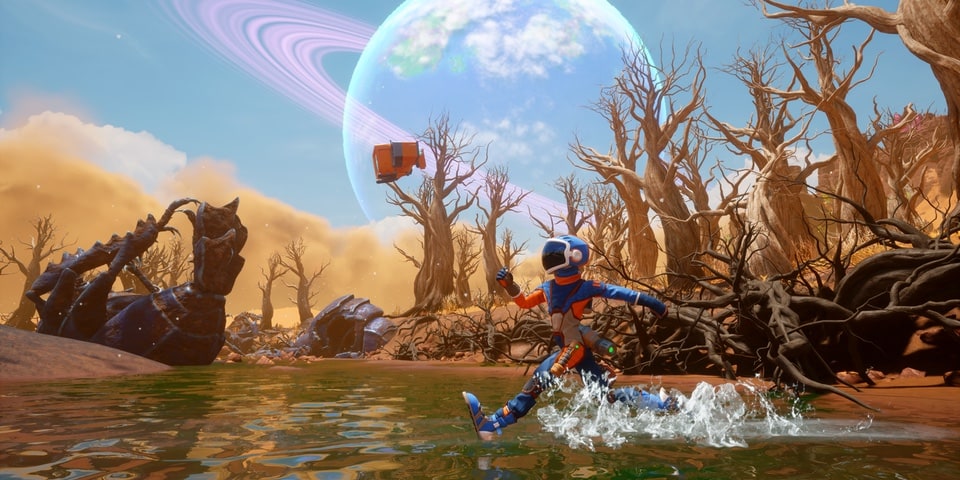Revenge of the Savage Planet running animation