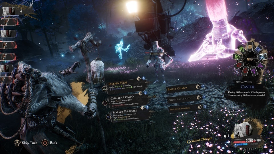 Clair Obscur Expedition 33 combat UI