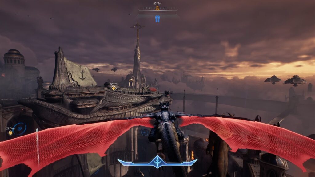 DOOM: The Dark Ages dragon flight