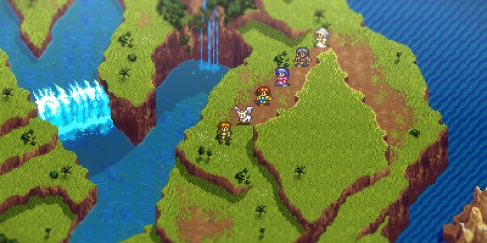 Lunar Remastered Collection overworld visuals