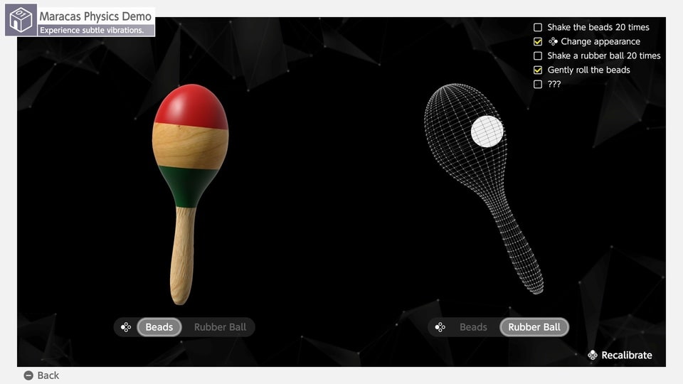 Switch 2 Welcome Tour HD Rumble 2 maracas