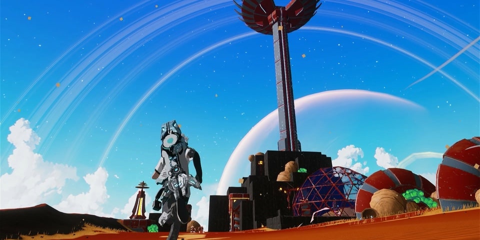 Star Overdrive running towards a tower