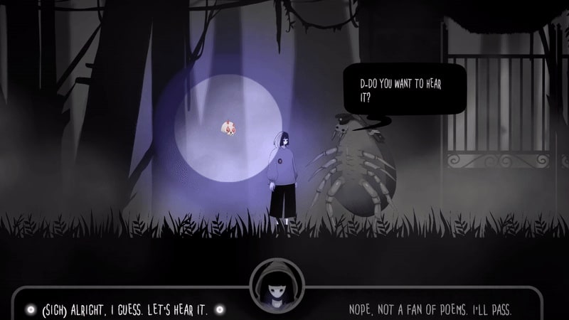 Vale's Echo dialogue with the undead