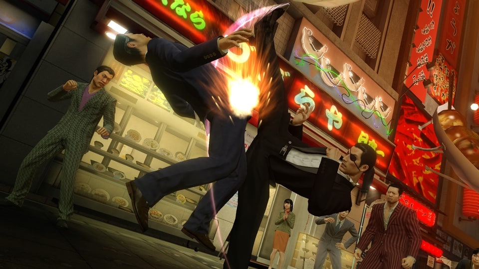 Yakuza 0 Director's Cut Switch 2 – Majima combat