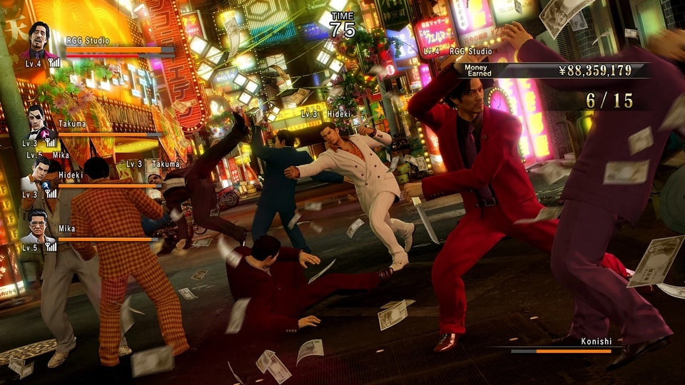 Yakuza 0 Director's Cut Switch 2 – Red Light Raid multiplayer