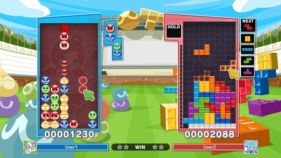 Puyo Puyo Tetris 2S mouse controls