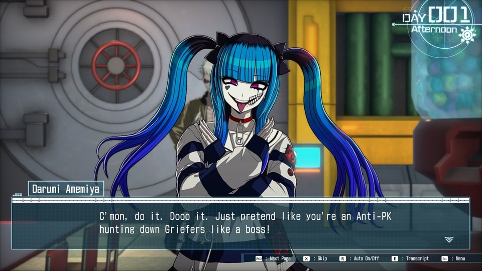 The Hundred Line -Last Defense Academy- Darumi dialogue