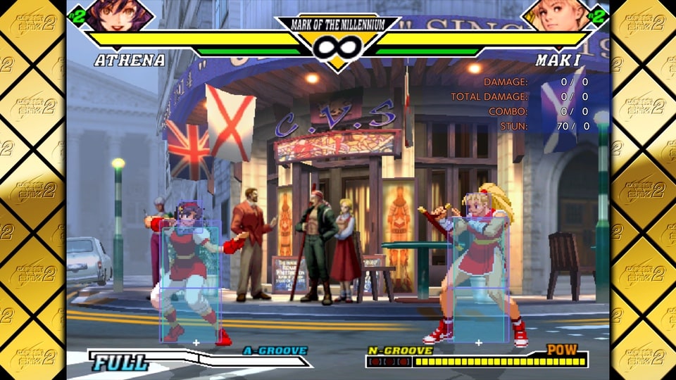 Training Mode  – Capcom Fighting Collection 2
