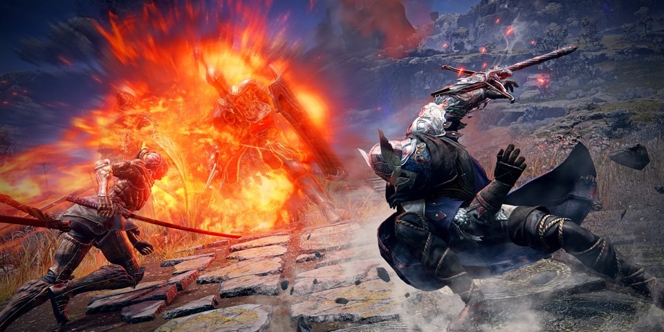 Elden Ring Nightreign Dark Souls boss battle