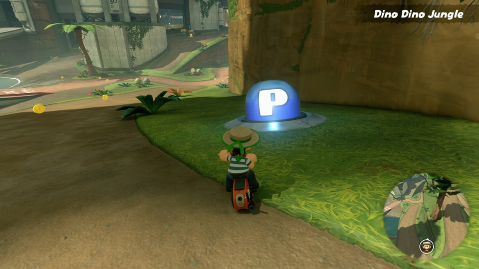 Mario Kart World – Luigi free roam P-Switch