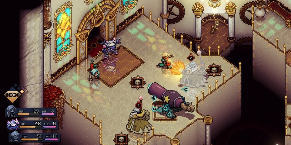 Sea of Stars Throes of the Watchmaker – combat