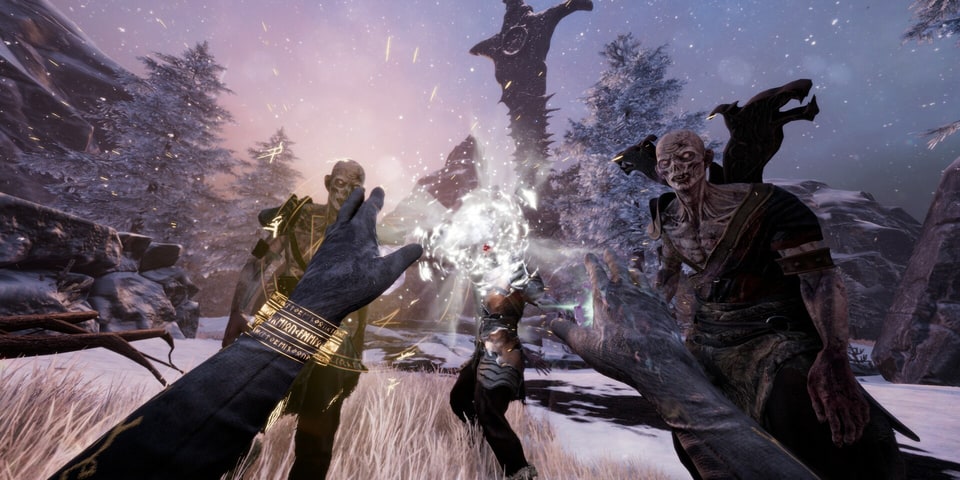 Tainted Grail: The Fall of Avalon first person spell-casting combat