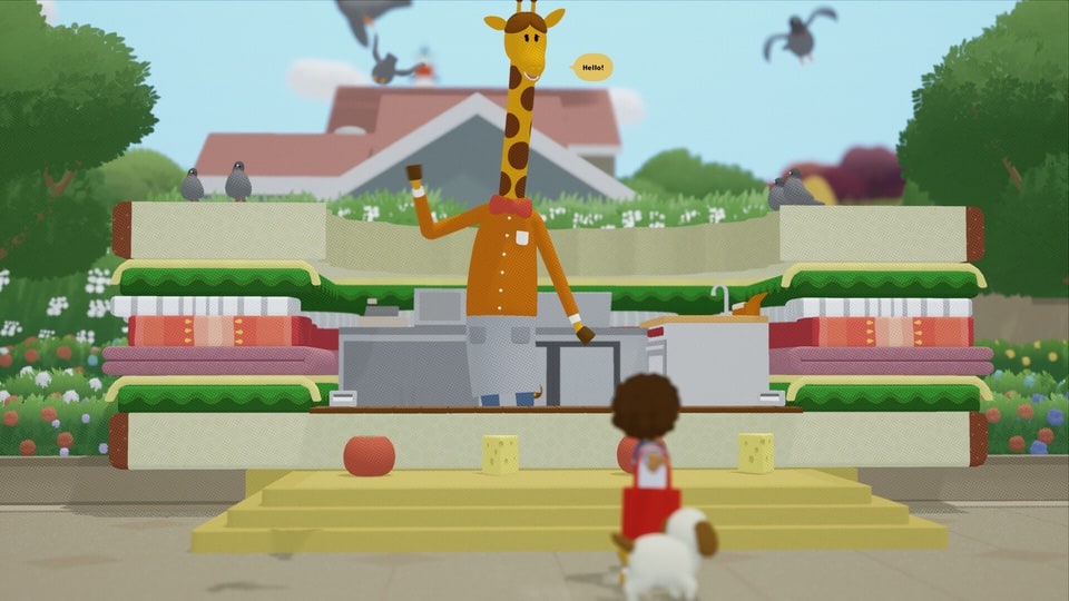 To a T giraffe friend
