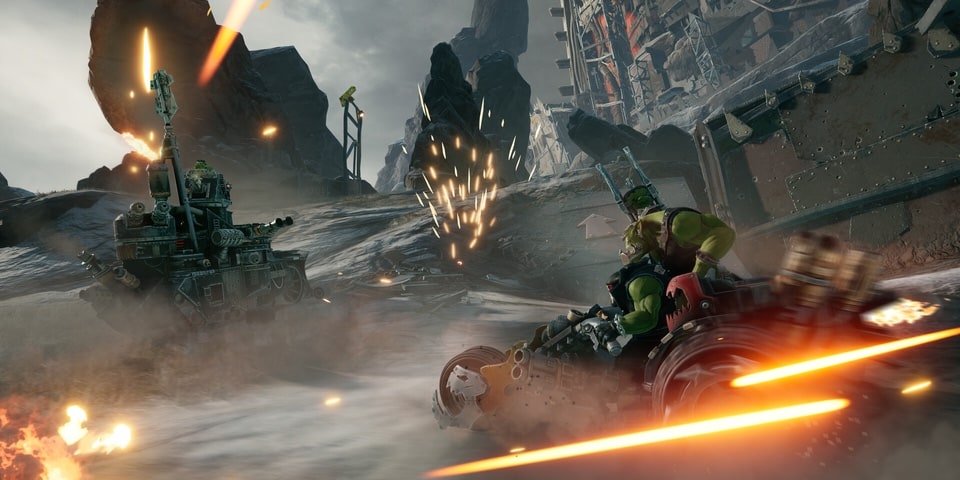 Warhammer 40,000: Speed Freeks vehicular combat multiplayer