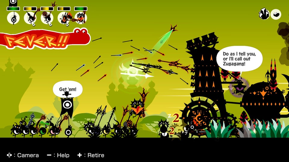 Patapon 1+2 Replay – Fever during boss battle