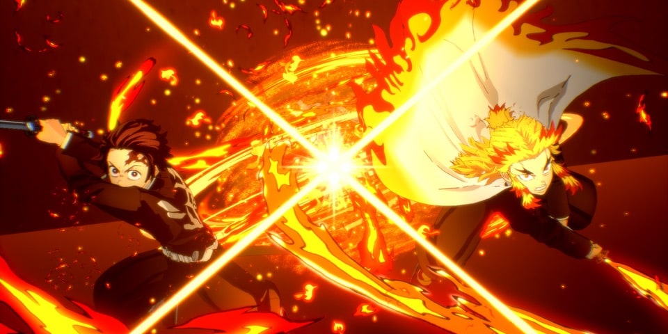 Demon Slayer -Kimetsu no Yaiba- The Hinokami Chronicles 2 lavish cutscene