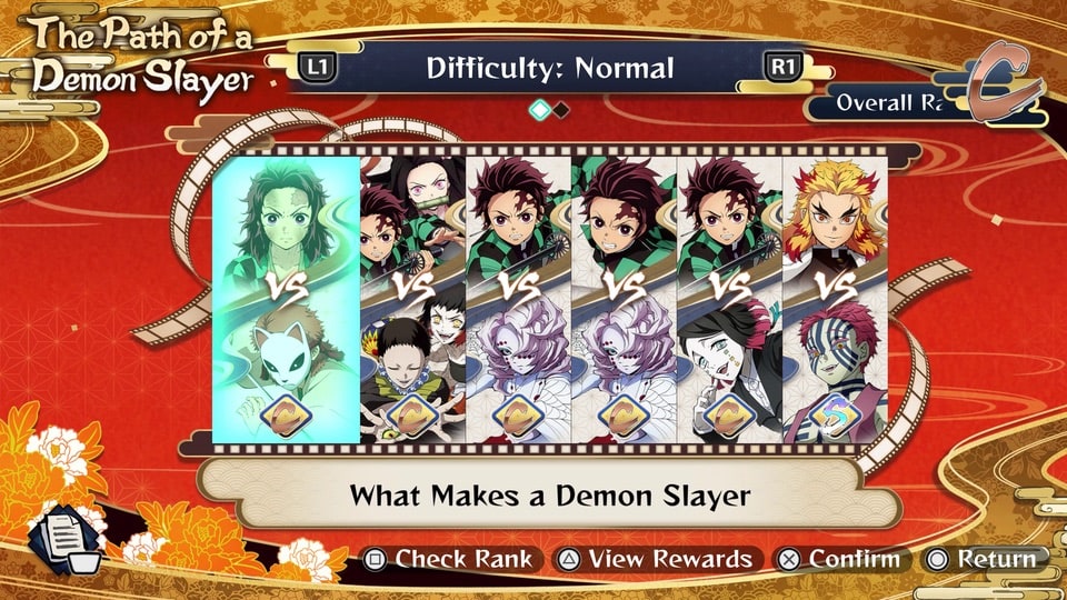 Demon Slayer -Kimetsu no Yaiba- The Hinokami Chronicles 2 roguelike mode