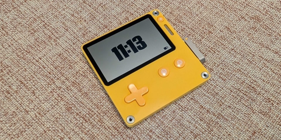 Playdate clockface