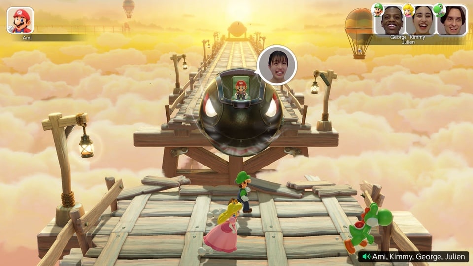 Super Mario Party Jamboree TV Switch 2 Edition –  GameShare camera inserted into Bullet Bill minigame