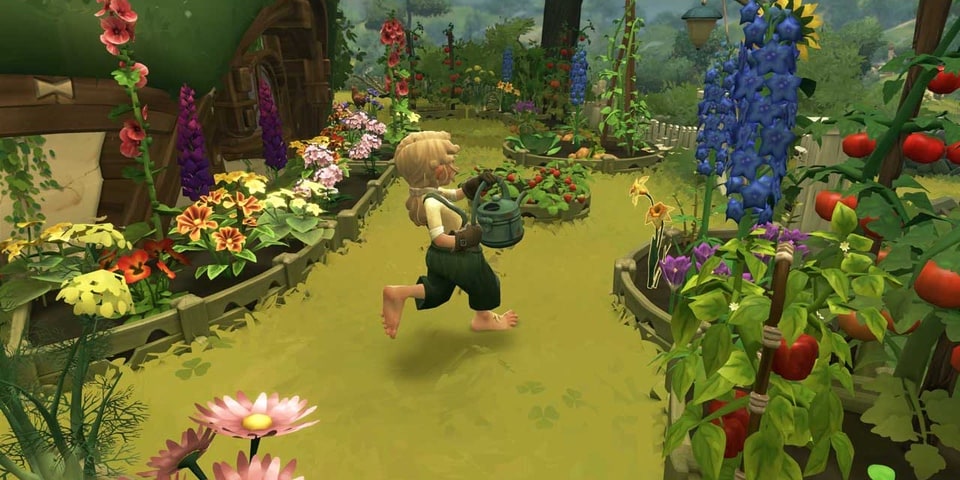 Tales of the Shire Switch screenshot gardening