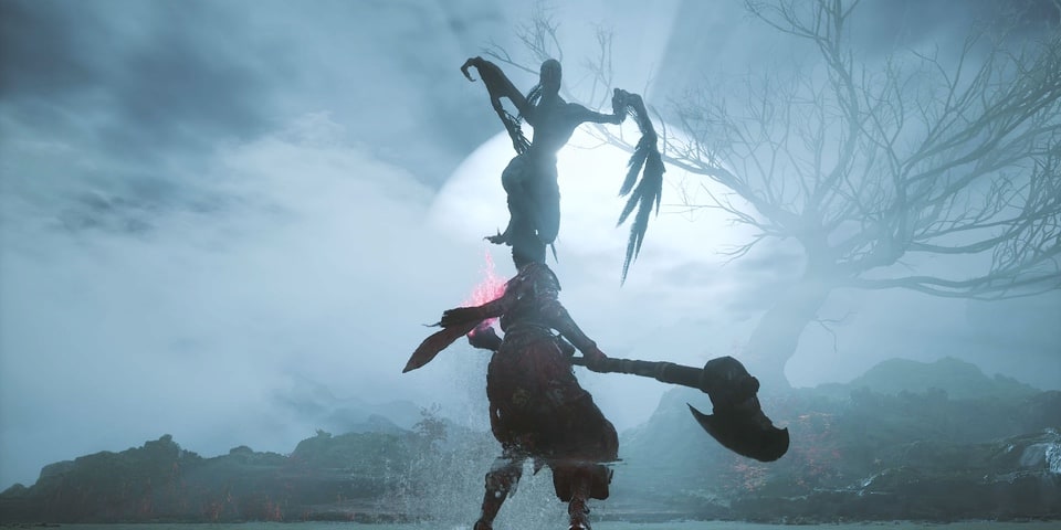 Wuchang – boss leaping from moonlight